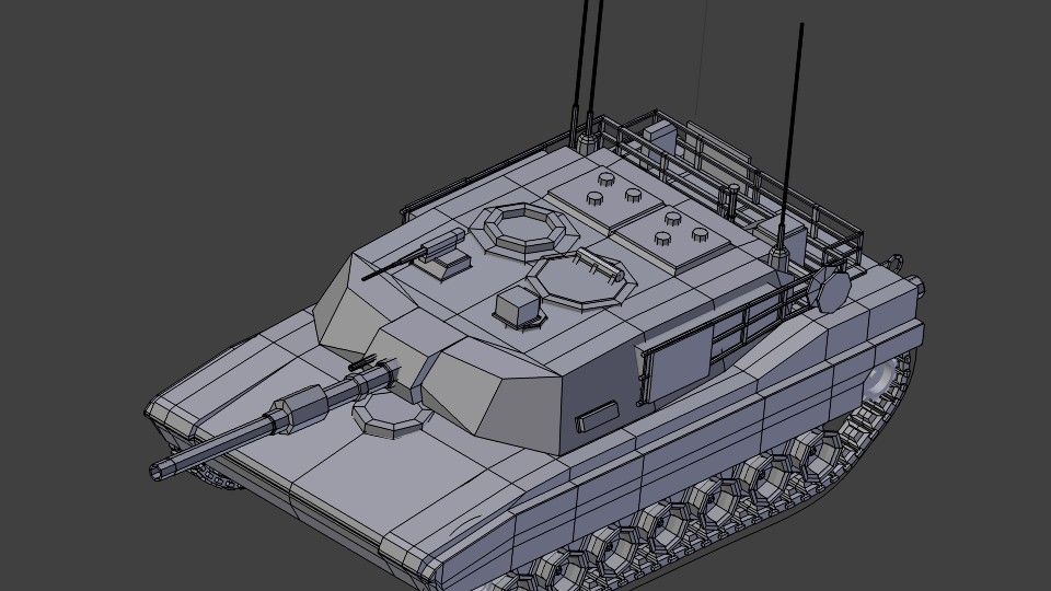 M1A2 Abram Tank preview image 1